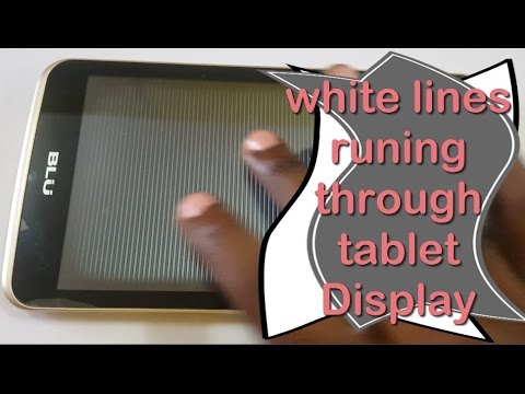 How to Fix Lines on Tablet Screen